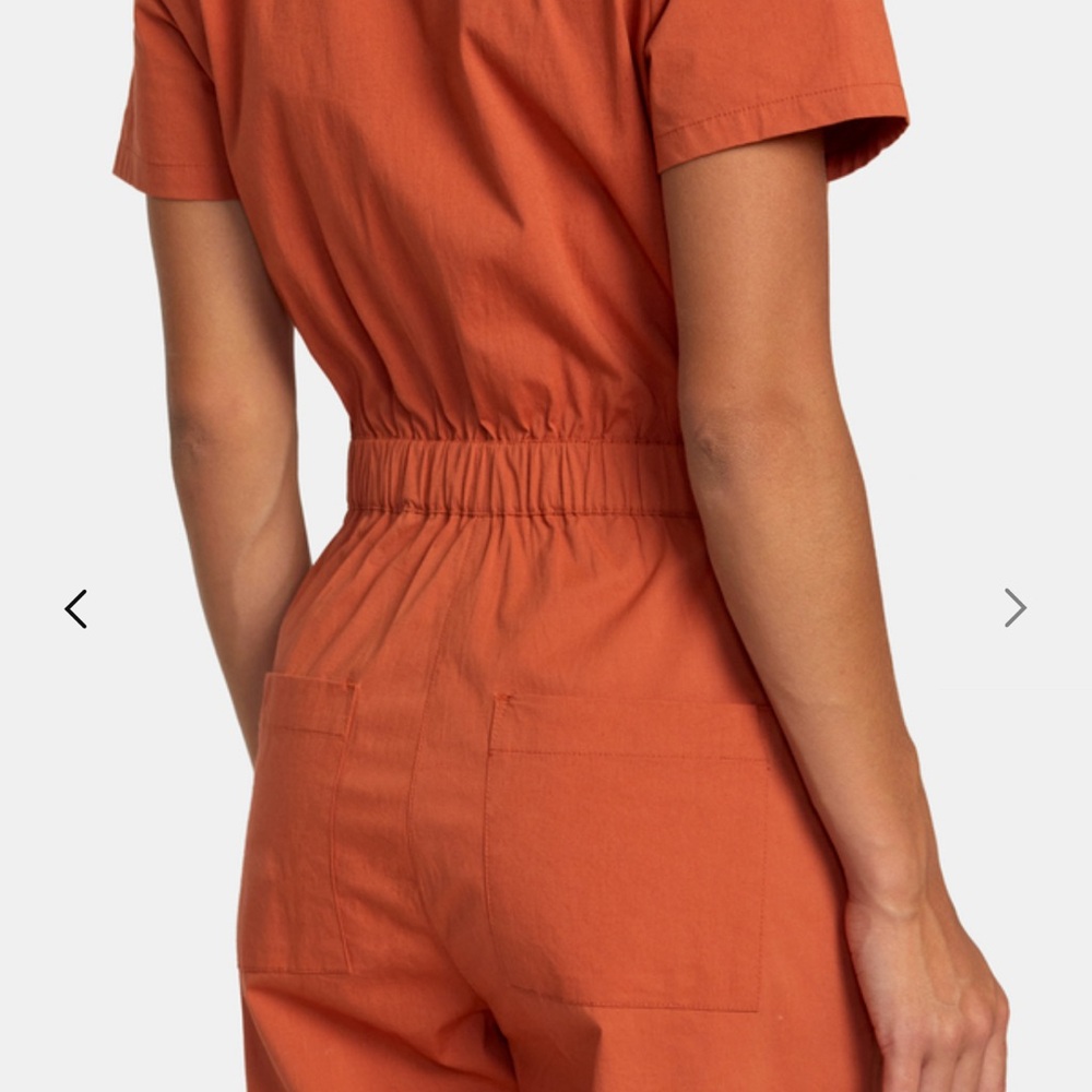 Women's Orange Jumpsuit